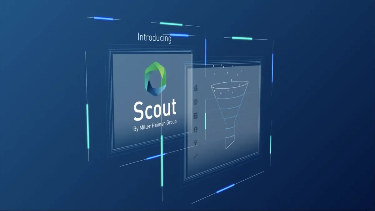 Scout video still: the Scout logo on a glowing screen
